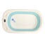 foldable baby bathtub Collapsible Baby Bathtub Temperature Sensing Drain Hole Carousel 4