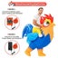 150-190cm Halloween Inflatable Rooster Costume Funny Cosplay Blow up Battery POW Carousel 5