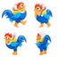 150-190cm Halloween Inflatable Rooster Costume Funny Cosplay Blow up Battery POW Carousel 7