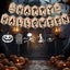 73 PCS Halloween Party Tableware Kit Disposable Paper Plates and Napkins with Pu Carousel 1