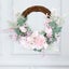 wall hanging wreath artificial garland Spring Simulation Wreath European Wedding Carousel 7