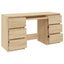 Writing Desk Sonoma Oak 140X50x77 Cm Engineered Wood Home Office Desks Carousel 5