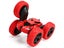 2.4GHz 4WD Fast RC Car Kids Toy Double Sided 360 Degree Rotating RC Truck Red Carousel 3