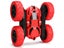 2.4GHz 4WD Fast RC Car Kids Toy Double Sided 360 Degree Rotating RC Truck Red Carousel 4