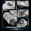 Razor Crest Starship - 5018 pieces - MouldKing: Space Carousel 16