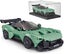 Aston Martin Vulcan - Green Race Car- 369p - MouldKing Carousel 5