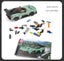 Aston Martin Vulcan - Green Race Car- 369p - MouldKing Carousel 11