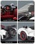 Pagani Zonda - Red & White - Race Car- 374p - MouldKing Carousel 4