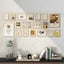 18Pcs Natural Wood Picture Frames For Wall Hanging Classics Wall Art Carousel 2