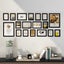 18Pcs Natural Wood Picture Frames For Wall Hanging Classics Wall Art Carousel 3