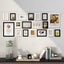 18Pcs Natural Wood Picture Frames For Wall Hanging Classics Wall Art Carousel 4