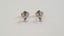 An Elegant And Simple Pair Of 18 CT White Gold Heart Stud Earrings Carousel 4