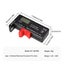 New Digital Battery Tester for AAA AA C 9V 1.5V Button Cell Battery Checker Carousel 5