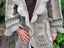 Hand Crocheted Wool Oversized Frilly Cardie ( NEW ) Carousel 8