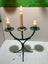 Cute Brass candle holder for 3 candles Carousel 1