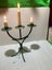 Cute Brass candle holder for 3 candles Carousel 2