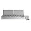 FED-X Salad Bench with Stainless Steel Lids - XVRX1800/380S Carousel 1