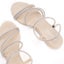Holster Viva Wedge Womens Diamante Sandal Beige Carousel 2