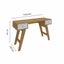 Petropolis Desk - Oak/ White, dressing table Carousel 3