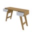 Petropolis Desk - Oak/ White, dressing table Carousel 4