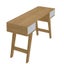 Petropolis Desk - Oak/ White, dressing table Carousel 6