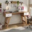 Petropolis Desk - Oak/ White, dressing table Carousel 9
