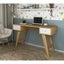 Petropolis Desk - Oak/ White, dressing table Carousel 11