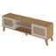 Salvador Tv Stand - Oak/ Off White Carousel 7