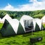 Weisshorn Family Camping Tent 12 Person Hiking Beach Tents (3 Rooms) Green Carousel 6