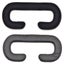 2 Pcs Pu Leather Face Foam Eye Mask Cover For Htc Vive Headset Vr Carousel 1