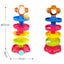 ball swirling tower 5 Layer Ball Drop Toy Ball Swirling Tower Toddler Stacked Carousel 4