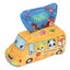 montessori toys for infants educational learning toy Baby Tissue Box School Bus Carousel 3