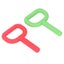 sensory chew toys sensory chewy toys sensory teething toys 2pcs Hand Held Chew Carousel 2