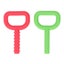 sensory chew toys sensory chewy toys sensory teething toys 2pcs Hand Held Chew Carousel 5