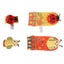 animal wrist rattle socks infant hand feet rattle cute hand and foot rattles Carousel 4