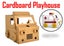 PTN AMBULANCE CAR HOUSE Corrugated cardboard house playhouse play tent Carousel 1