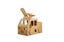 PTN FIRE TRUCK HOUSE Corrugated cardboard house playhouse play tent A4635 Carousel 1