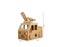 PTN FIRE TRUCK HOUSE Corrugated cardboard house playhouse play tent A4635 Carousel 2