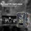 Mini CameraTrail Camera HD Wildlife Monitor 940nm Infrared Night Vision Red a... Carousel 3