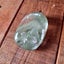 Vintage quartz crystal hand carved green pyramid inclusion Buddha healing stone Carousel 4