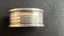 1927 Antique Sterling Silver Oval Napkin Ring - Birmingham, England - Lot Y446 Carousel 5