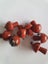 Red Jasper mushroom pendant Carousel 2