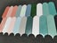 Feature Tile - Feather Dark Blue Matt 90x306mm Porcelain Tile Carousel 3