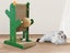 Cat Scratching Post Carousel 3