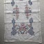 Vintage Hand Embroidered Cross Stitch Floral Doile Doily Placematt Carousel 3