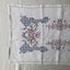 Vintage Hand Embroidered Cross Stitch Floral Doile Doily Placematt Carousel 7