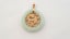 Beautiful 9ct Gold Jade Dragon Pendant Carousel 1