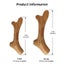 Real Wooden Deer Antlers Dog Chew Toys for Aggressive Chewers Large Carousel 6