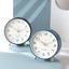 Nordic Luxury Alarm Clock Mute Children's Student Desk Table Carousel 3