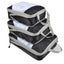 3-Piece Travel Compression Storage Bags -Black Carousel 1
